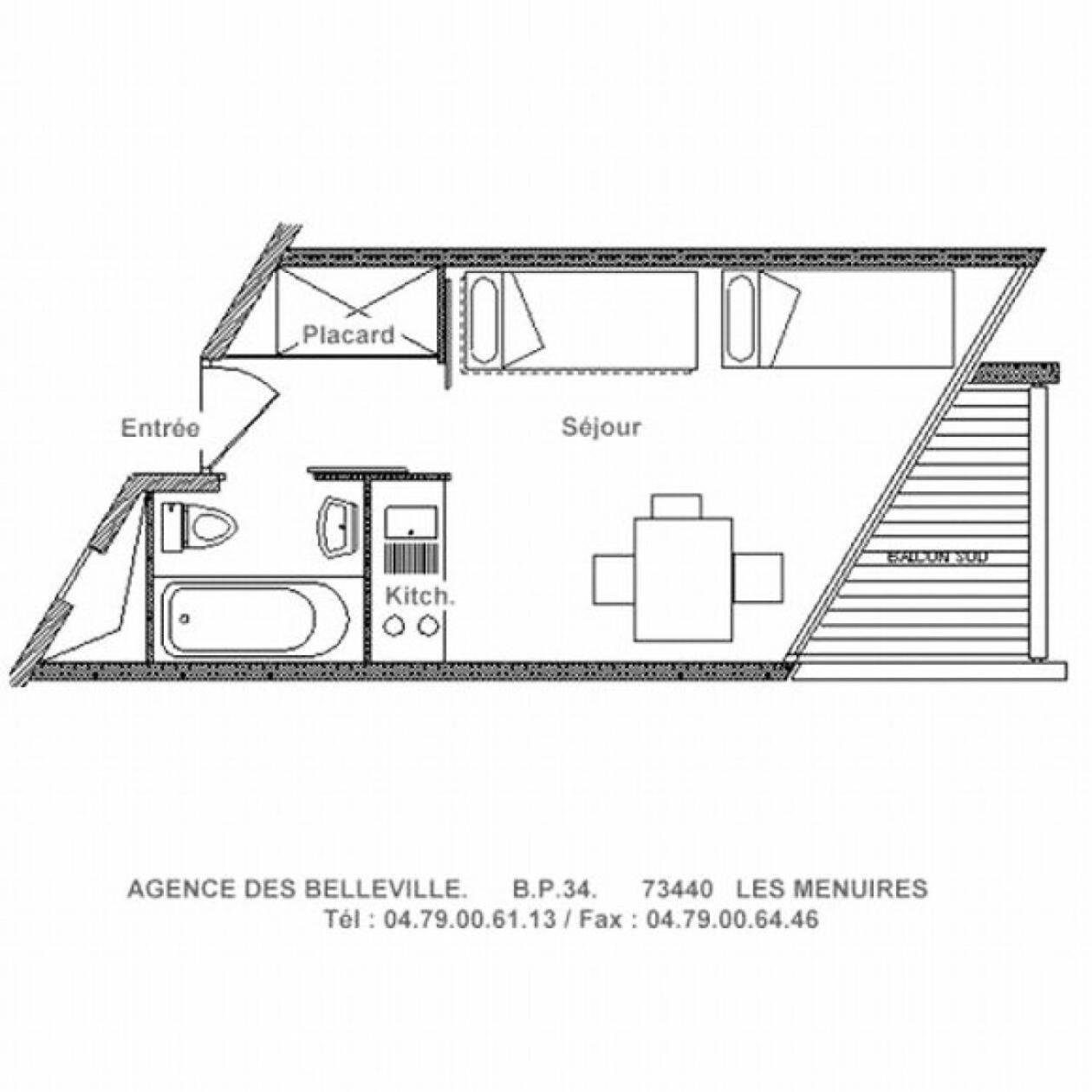 Residence Grande Masse - Studio Lumineux - Acces Direct Aux Pistes - Balcon Mae-2744 Сен-Мартен-де-Бельвіль Екстер'єр фото